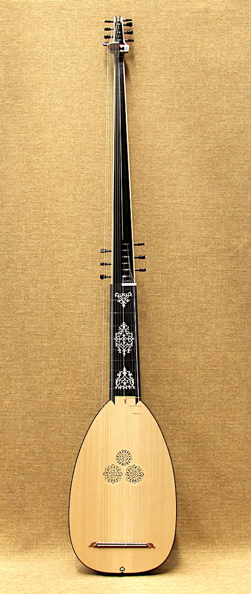 Sellas 10 fret Theorbo
